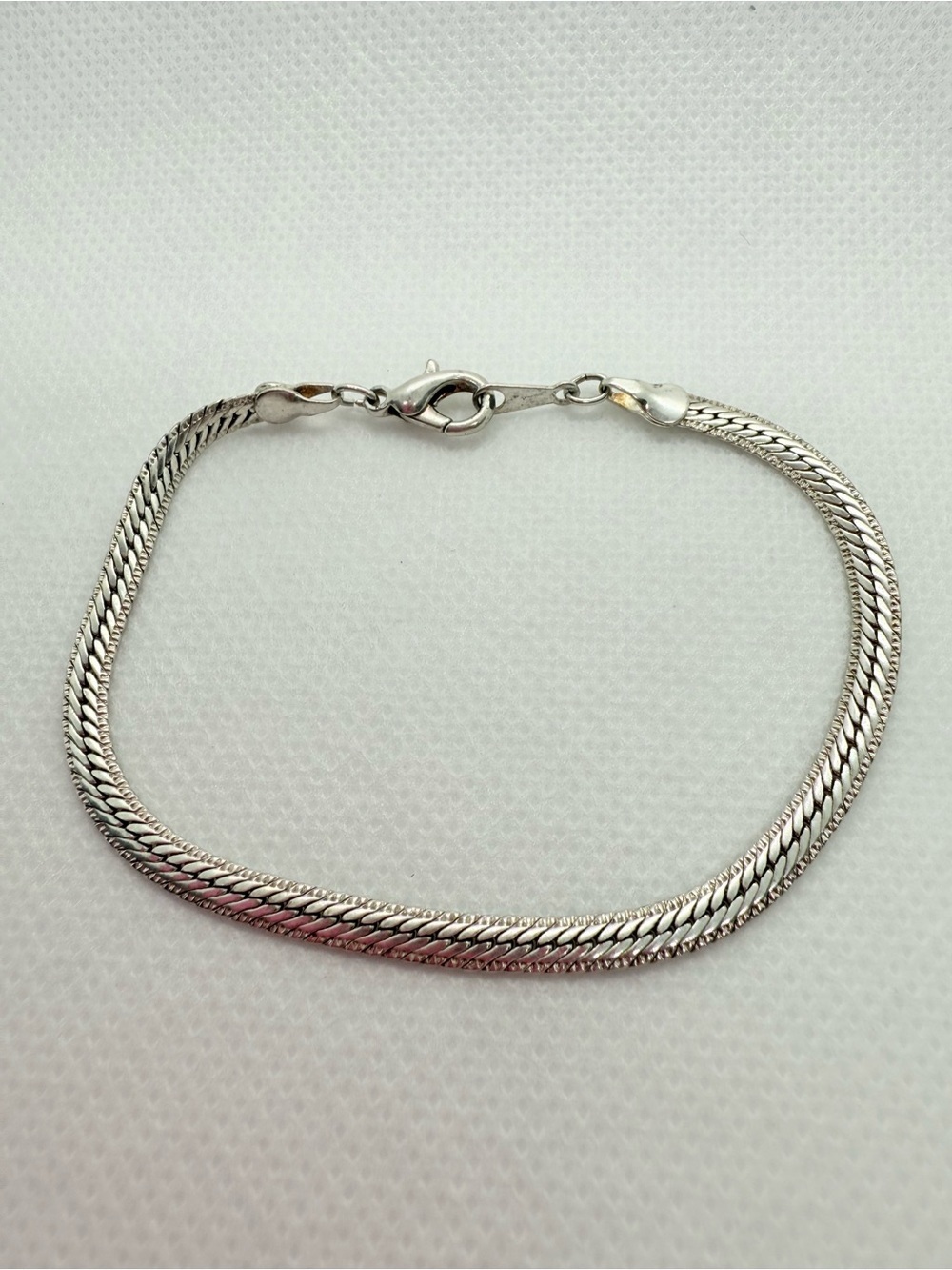 Sterling Silver Double Chain Bracelet - Sleek Silver Finish